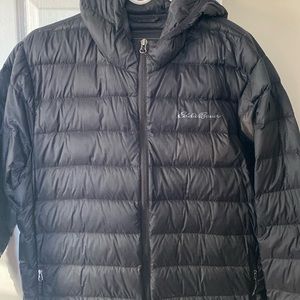 Eddie Bauer EB650 Hooded Jacket sz Lrg EUC